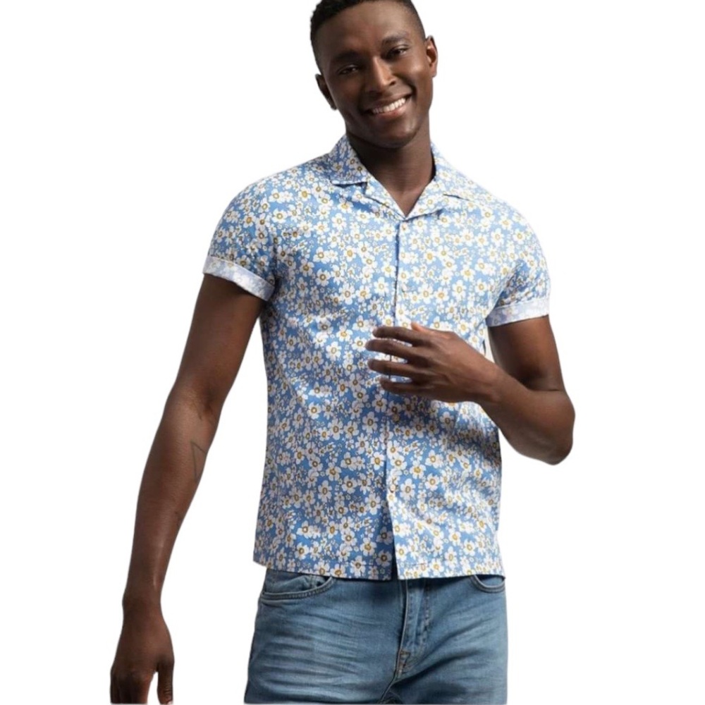 Ricky & Micky Floral Button Down Shirt